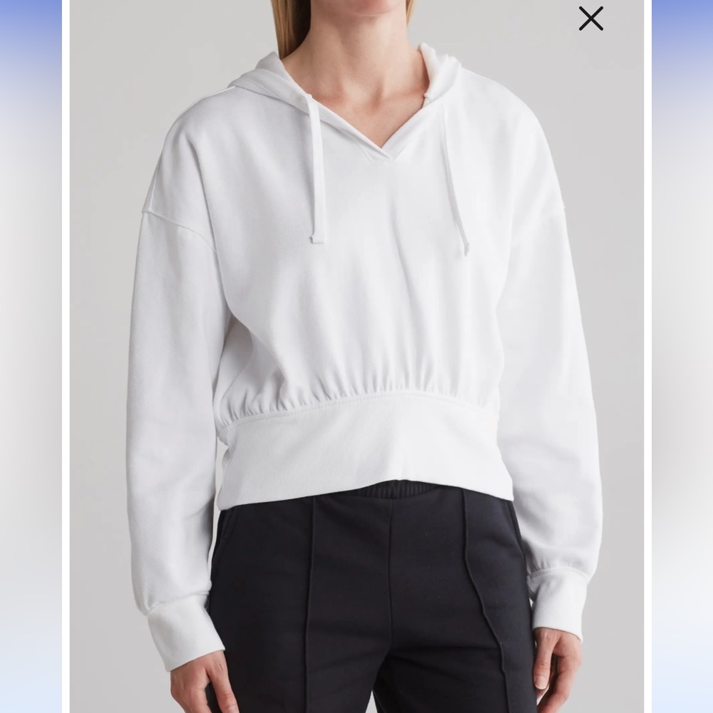 Z by Zella serve it up crop pullover hoodie